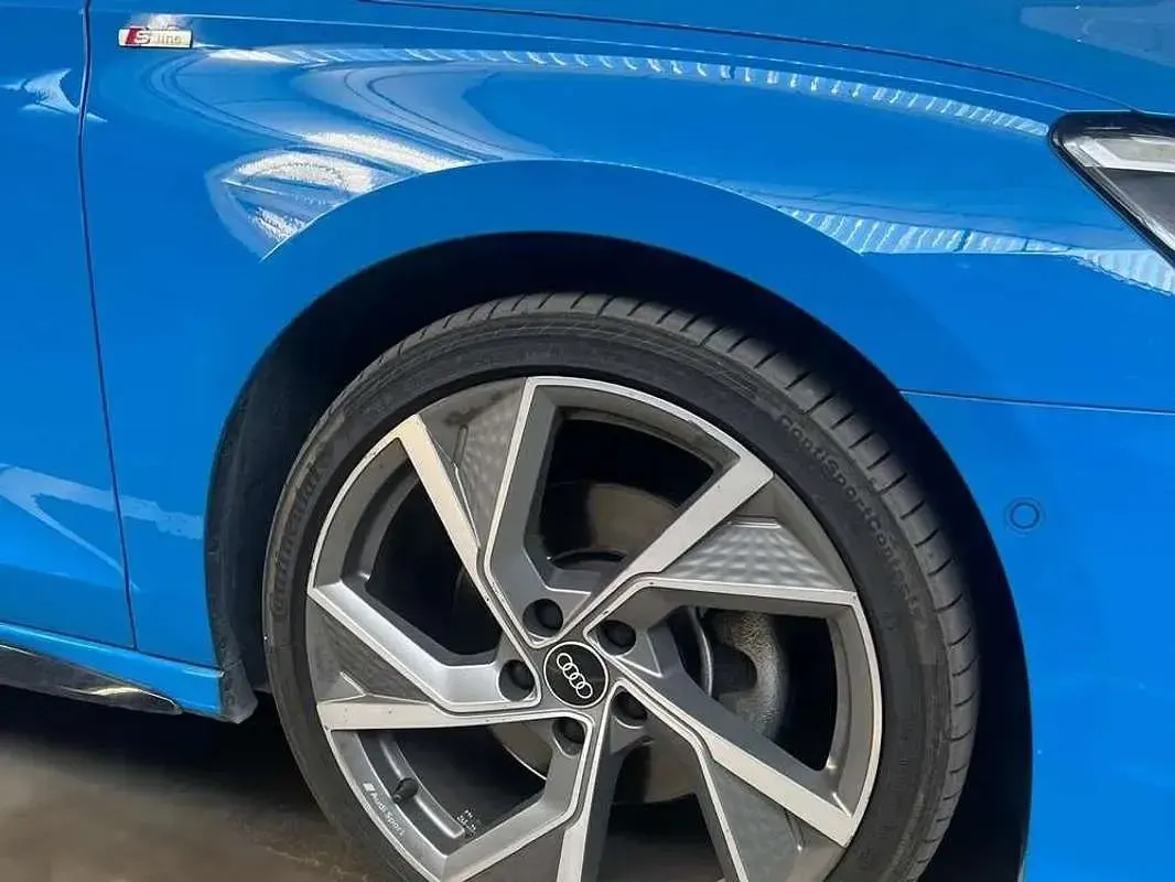 Usado Audi A3 Sportback S-Line 150 CV (110 kW) 2020 Azul Utilitario