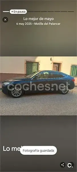 Usado BMW 320 184 HP (135 kW) 2014 Azul Sedan