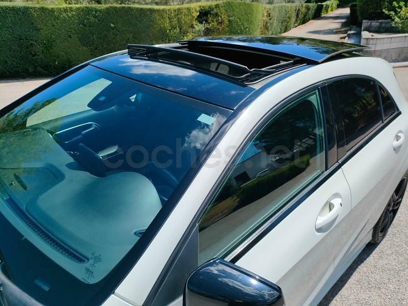 Usado Mercedes A200 AMG line 136 CV (100 kW) 2016 Blanco Berlina