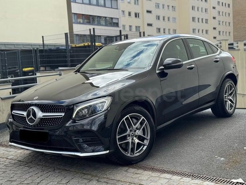 Usado Mercedes GLC220 170 CV (125 kW) 2018 Negro Coupe