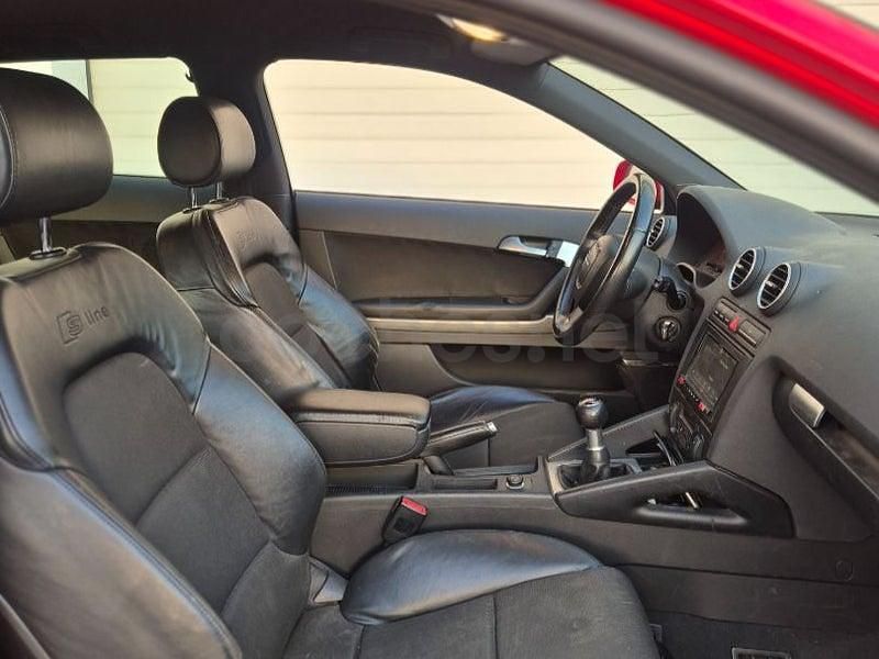Usado Audi A3 170 CV (125 kW) 2007 Rojo Utilitario