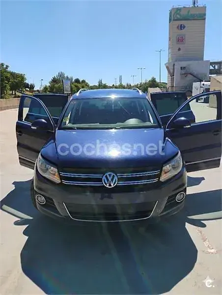 Usado VW Tiguan Business 140 CV (102 kW) 2013 Azul SUV