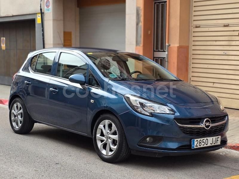 Azul Usado 2015 Opel Corsa Excellence Berlina | 5990 € (Precio justo) - Imagen 1/4