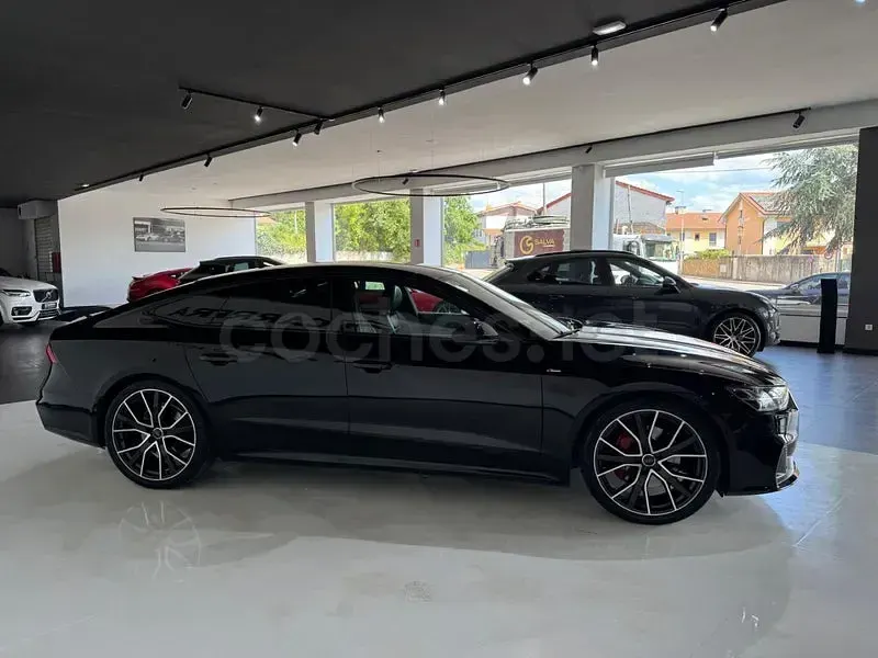 Usado Audi A7 Sportback S-Line 286 CV (210 kW) 2018 Negro Utilitario