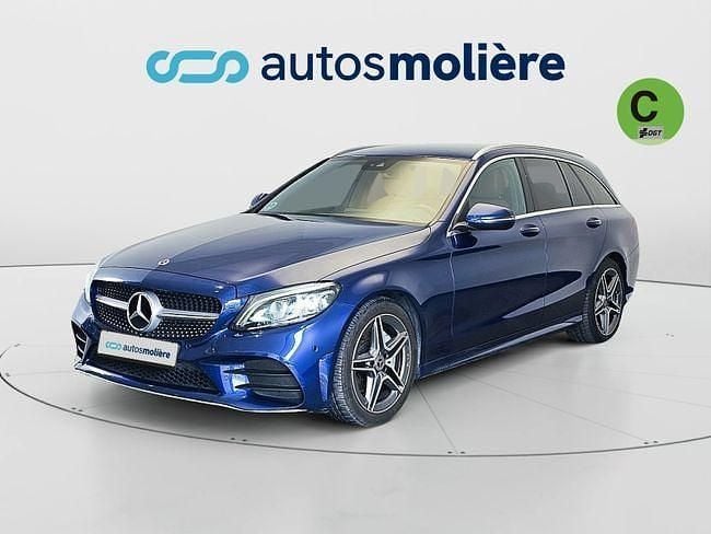 Usado Mercedes C220 194 CV (142 kW) 2018 Azul Familiar