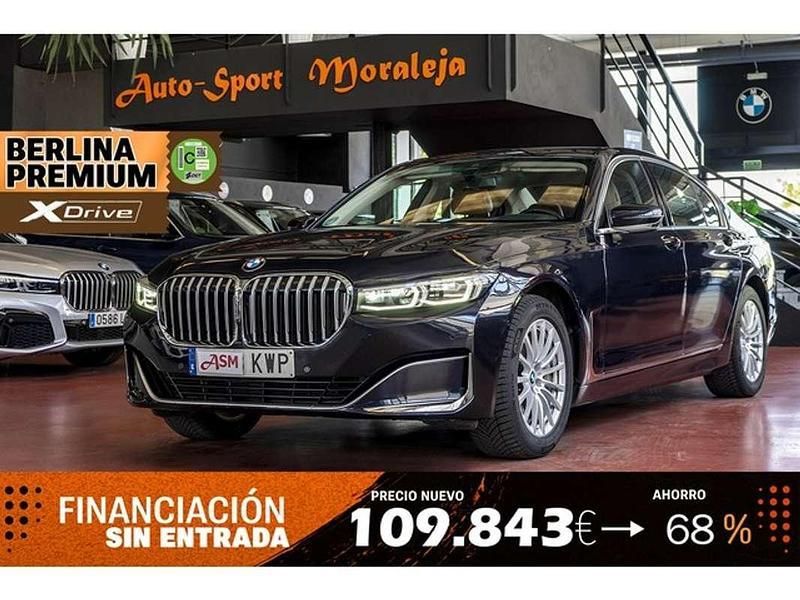 Azul Usado 2019 BMW 740 Comfort Edition Berlina | 33.900 € (Buen precio) - Imagen 1/4