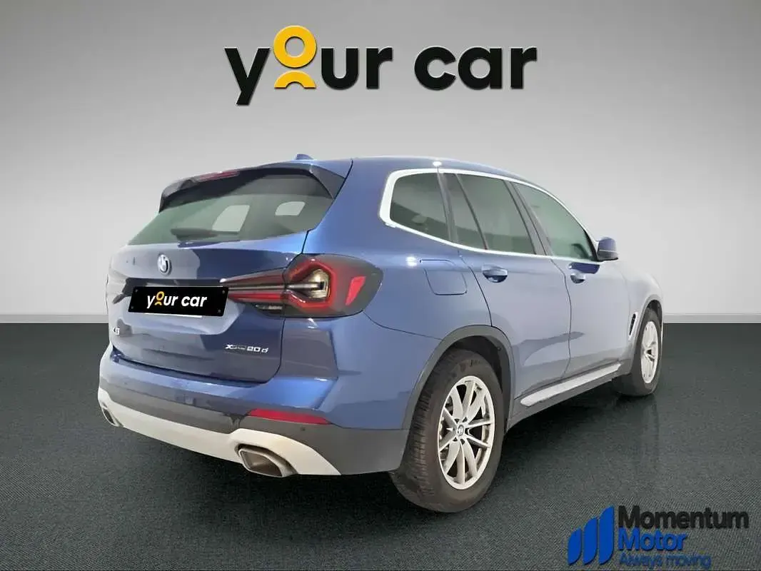 Usado BMW X3 xLine 190 CV (139 kW) 2022 Azul SUV