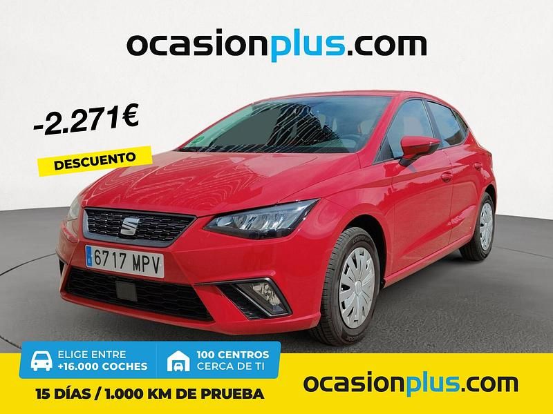 Rojo Usado 2024 Seat Ibiza Reference Berlina | 17.290 € (Precio justo) - Imagen 1/4