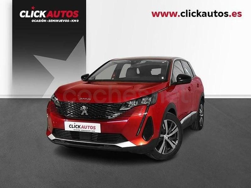 Usado Peugeot 3008 Allure 130 CV (95 kW) 2022 Rojo SUV