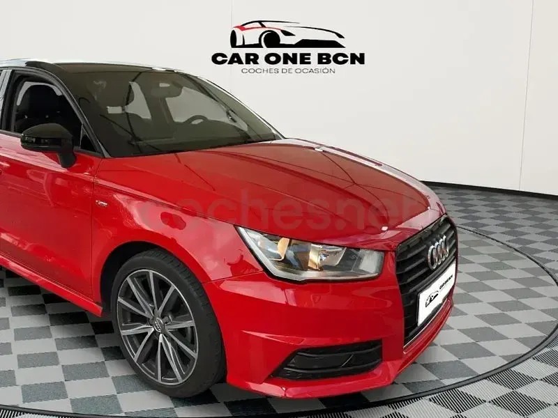 Usado Audi A1 Sportback 95 CV (69 kW) 2016 Rojo Utilitario