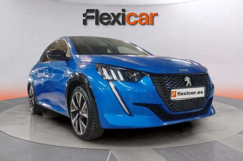 Azul Usado 2020 Peugeot 208 GT-line Utilitario | 14.190 € (Caro) - Imagen 1/4