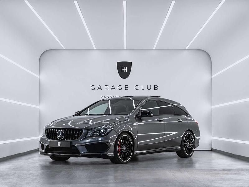 Gris Usado 2015 Mercedes CLA45 AMG Shooting Brake AMG Familiar | 26.499 € (Precio justo) - Imagen 1/4