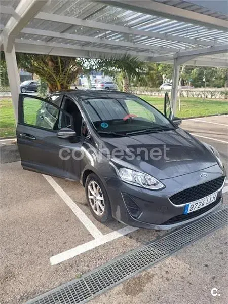 Usado Ford Fiesta Trend 75 CV (55 kW) 2021 Gris / plata Utilitario
