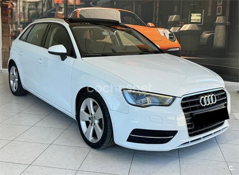 Usado Audi A3 150 CV (110 kW) 2016 Blanco Berlina