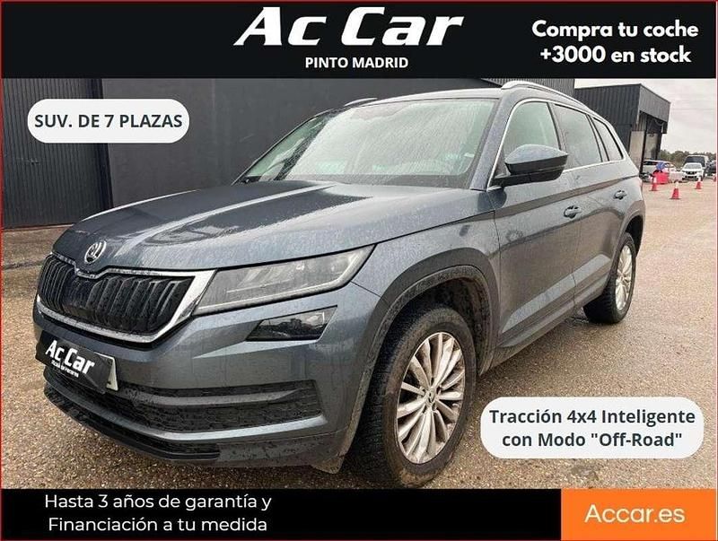 Usado Skoda Kodiaq Scout 4x4 150 CV (110 kW) 2020 Gris SUV