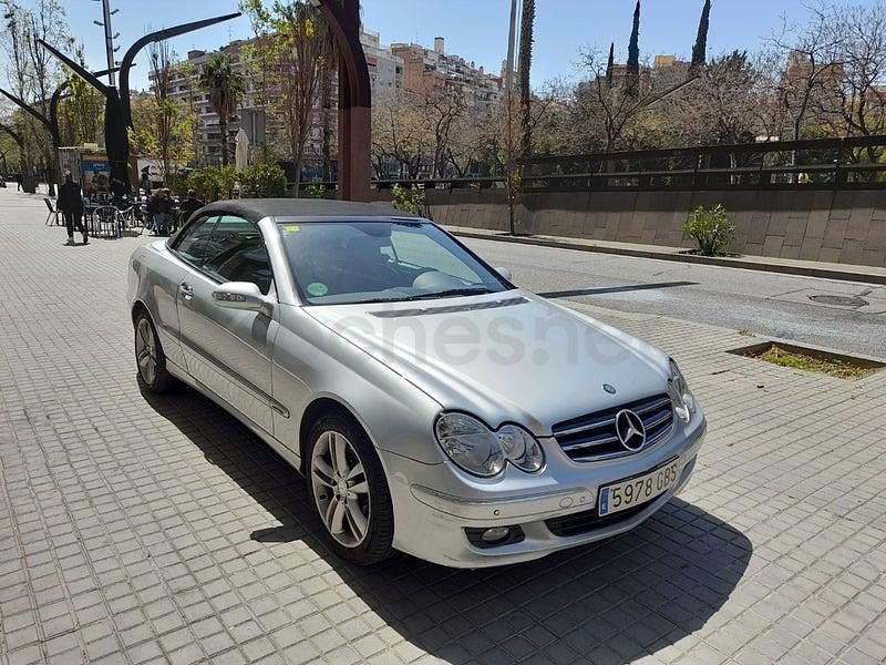 Usado Mercedes CLK200 Elegance 184 CV (135 kW) 2008 Gris / plata Descapotable