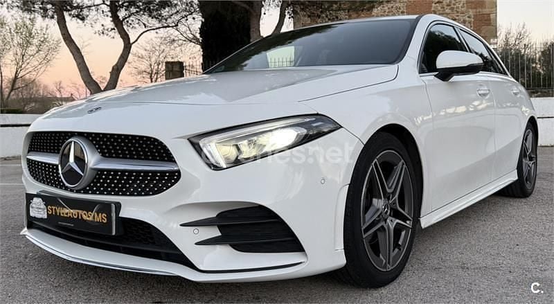 Usado Mercedes A180 109 CV (80 kW) 2018 Blanco Berlina