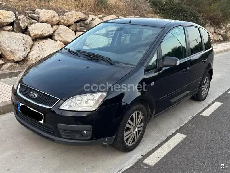 Usado Ford C-MAX Ghia 109 CV (80 kW) 2005 Negro Monovolumen