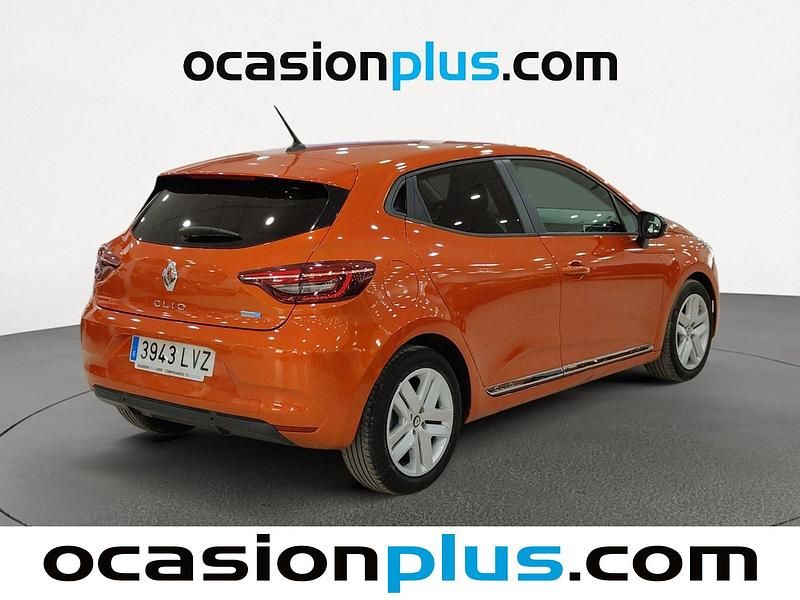 Usado Renault Clio V Intens 140 CV (102 kW) 2022 Naranja Utilitario