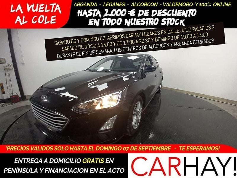 Negro Usado 2019 Ford Focus Business Edition Berlina | 12.690 € (Buen precio) - Imagen 1/4