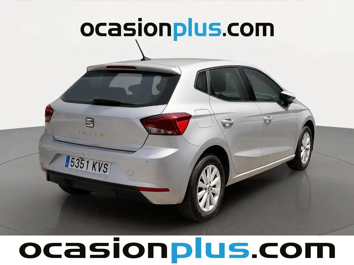 Usado Seat Ibiza XCELLENCE 116 CV (85 kW) 2019 Gris plata Utilitario