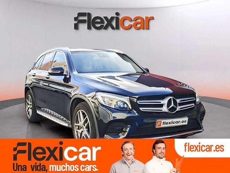 Usado Mercedes GLC250 204 CV (150 kW) 2018 Negro SUV