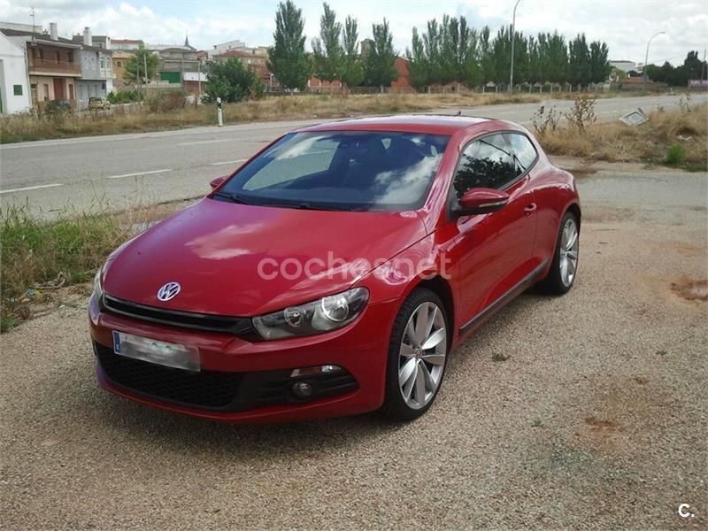 Rojo Usado 2009 VW Scirocco Coupe | 14.200 € (Precio justo) - Imagen 1/4