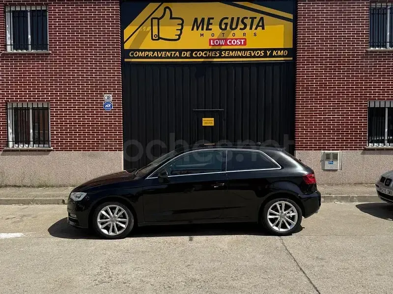 Usado Audi A3 Advanced 110 CV (80 kW) 2015 Negro Berlina
