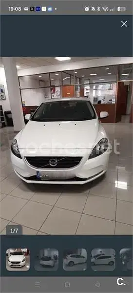 Usado Volvo V40 Momentum 115 CV (84 kW) 2013 Blanco Berlina