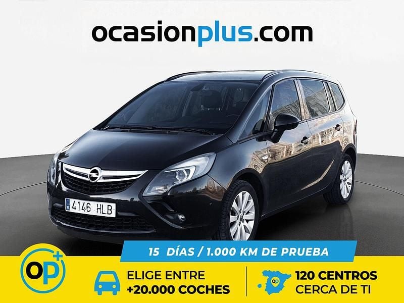 Usado Opel Zafira Selective 130 CV (95 kW) 2012 Negro Monovolumen