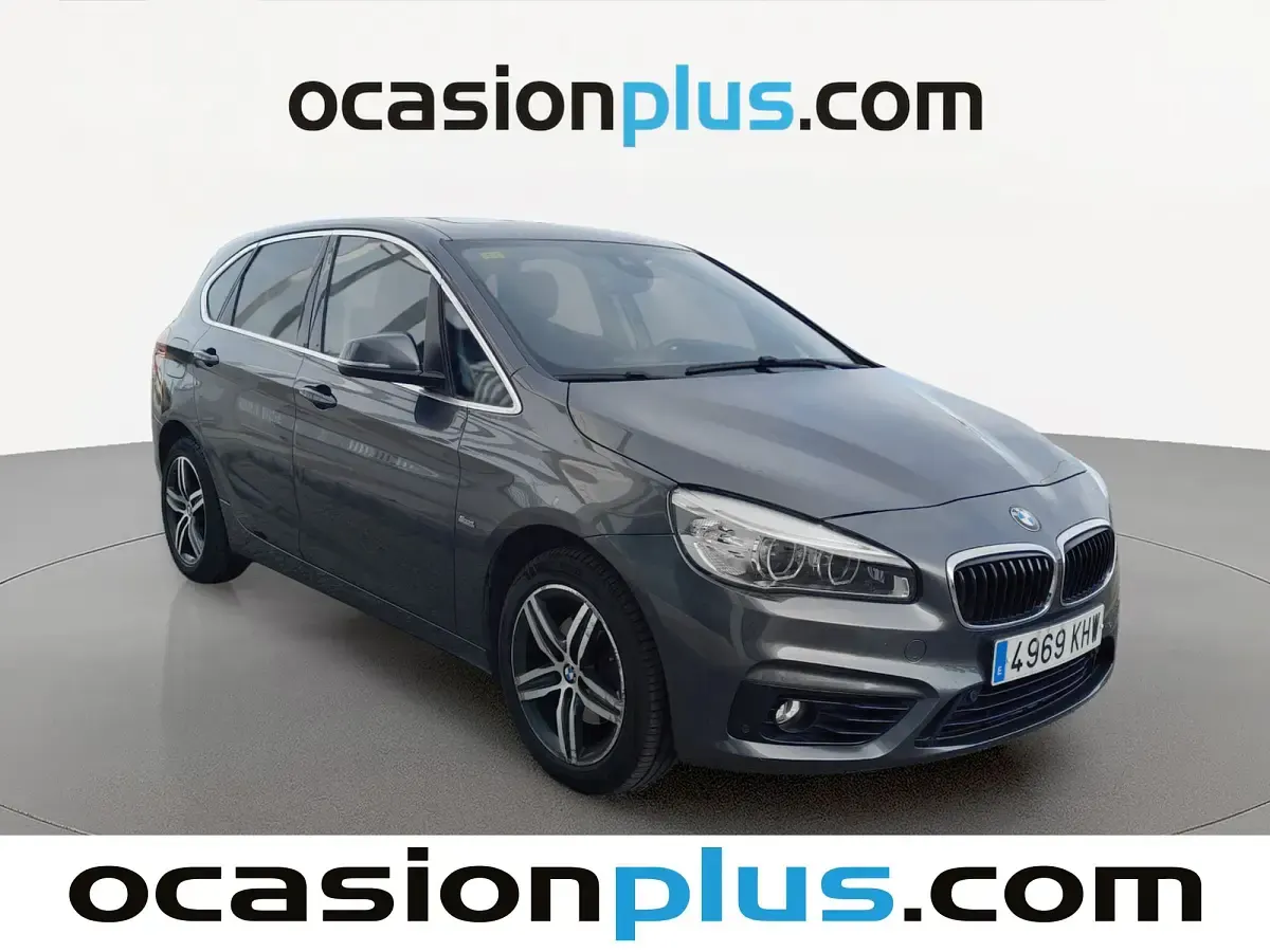 Usado BMW 218 Active Tourer 150 CV (110 kW) 2018 Gris Monovolumen
