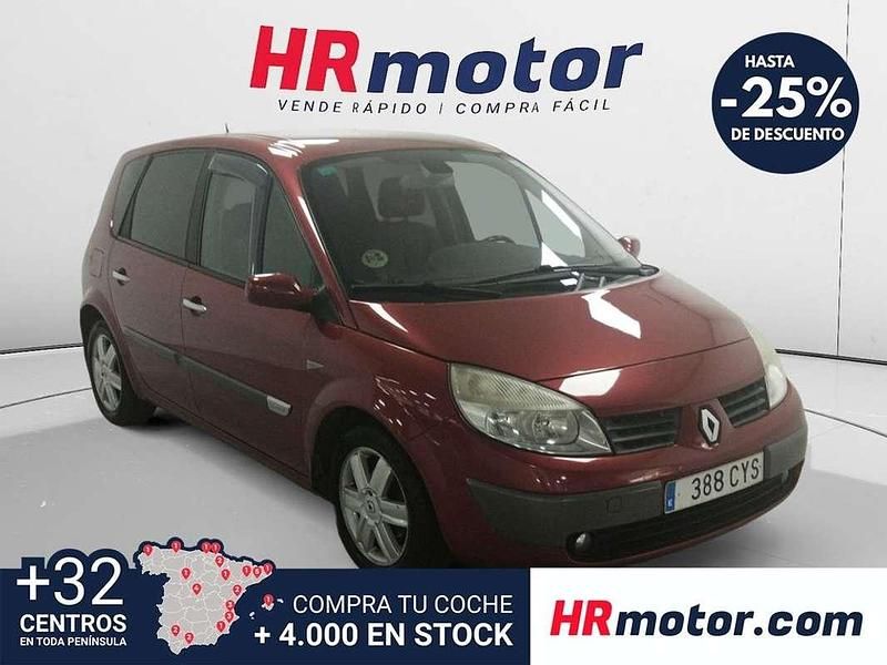 Usado Renault Scénic II Dynamique 114 CV (83 kW) 2004 Rojo Monovolumen