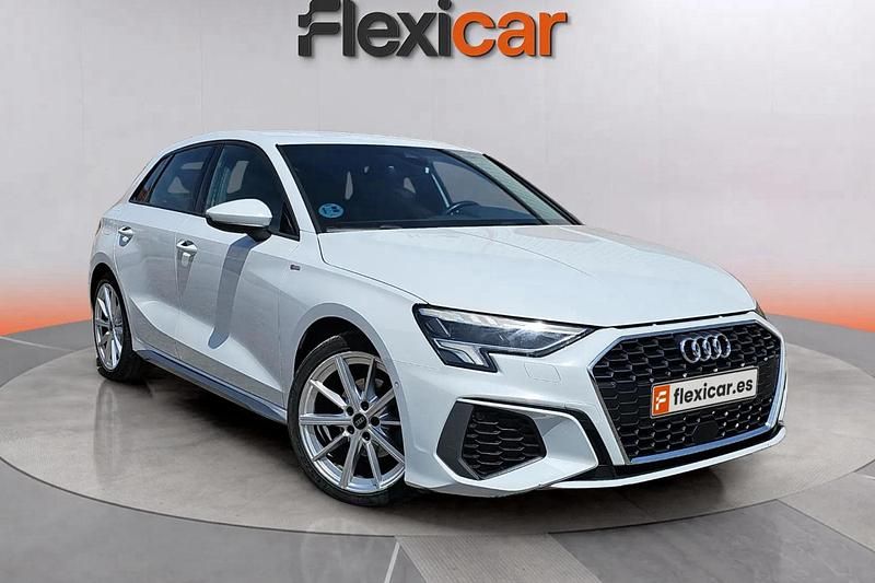 Blanco Usado 2023 Audi A3 Advanced Plus Berlina | 24.490 € (Precio justo) - Imagen 1/4
