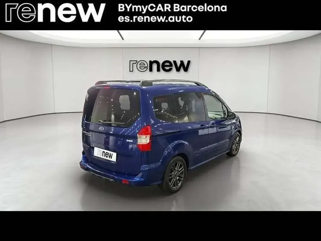 Usado Ford Tourneo Courier Sport 102 CV (75 kW) 2018 Azul Monovolumen