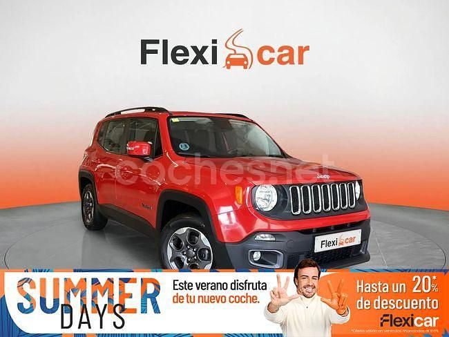 Rojo Usado 2018 Jeep Renegade Limited SUV | 17.390 € (Caro) - Imagen 1/4