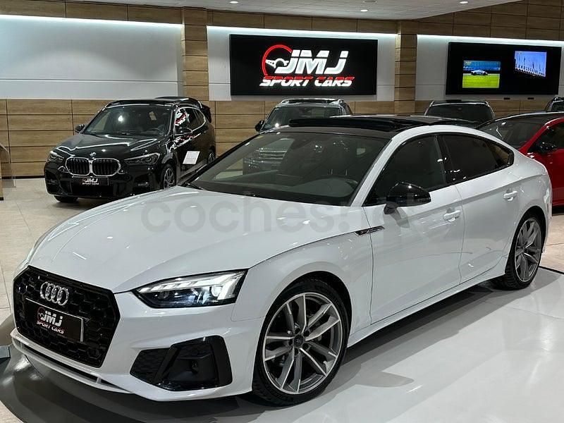 Usado Audi A5 Sportback S-Line 190 CV (139 kW) 2020 Blanco Utilitario
