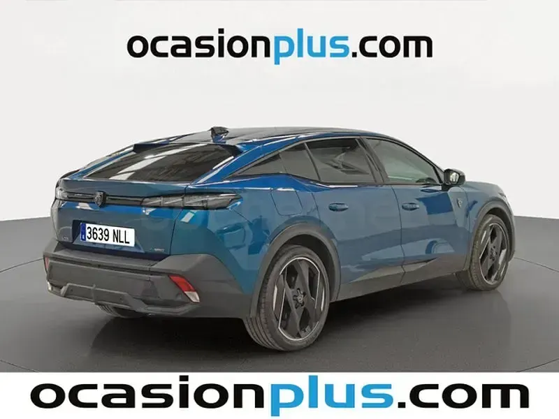 Usado Peugeot 408 GT GT 225 CV (165 kW) 2024 Azul Berlina