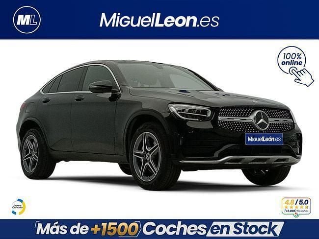 Usado Mercedes GLC300e 320 CV (235 kW) 2023 Negro Coupe