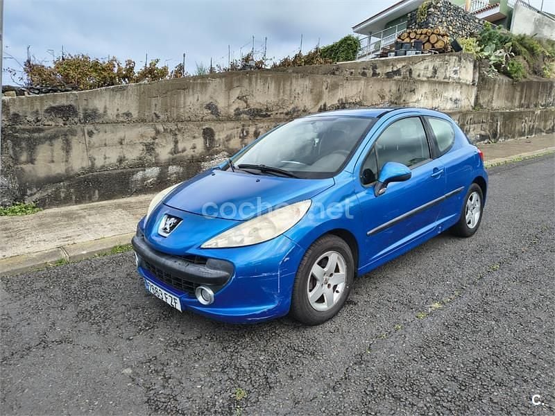 Usado Peugeot 207 Sport 95 CV (69 kW) 2008 Azul Berlina