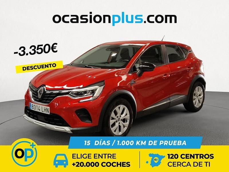Rojo Usado 2020 Renault Captur Intens SUV | 16.500 € (Precio justo) - Imagen 1/4