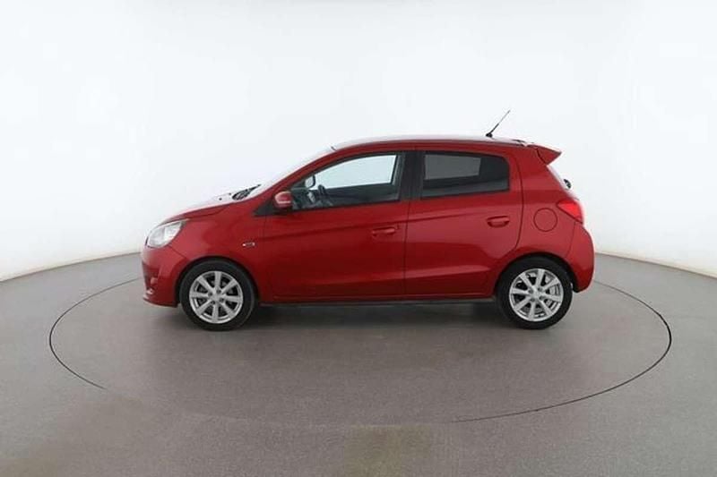 Usado Mitsubishi Space Star Motion 80 CV (58 kW) 2014 Rojo Berlina