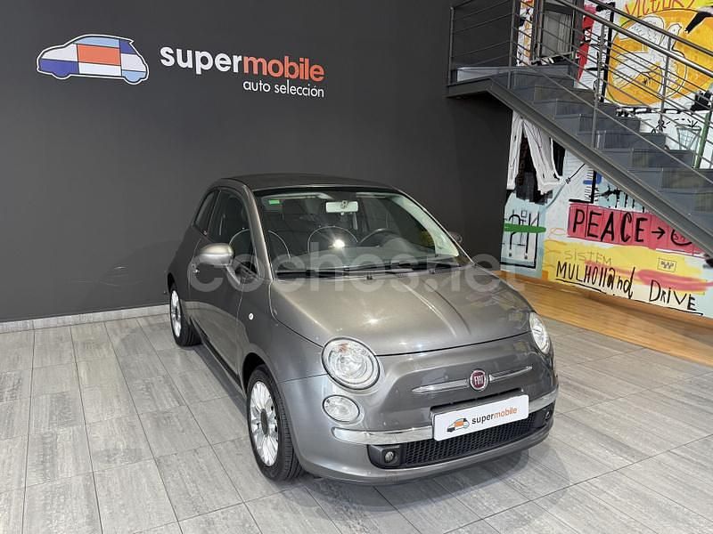 Gris / plata Usado 2017 Fiat 500C Lounge Descapotable | 9900 € (Precio justo) - Imagen 1/4