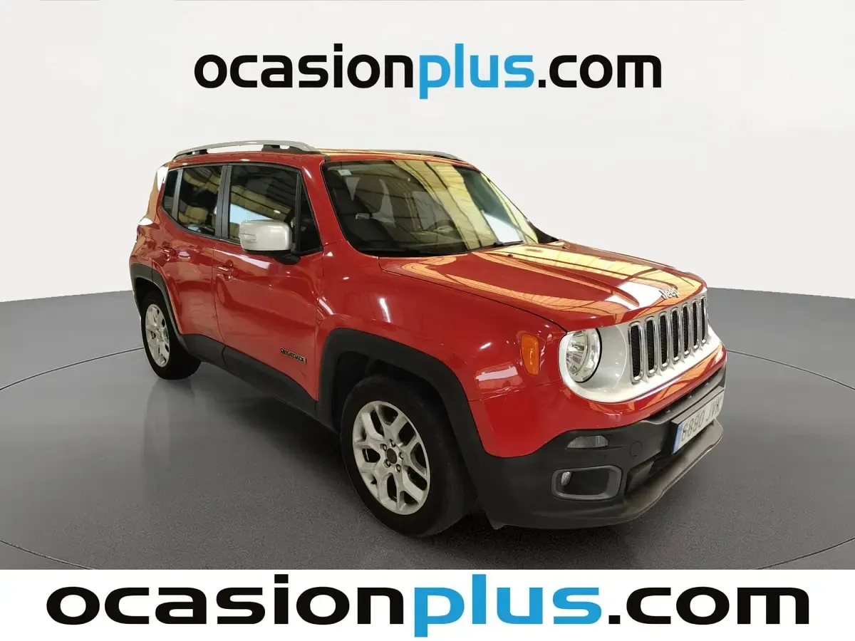 Usado Jeep Renegade Limited 120 CV (88 kW) 2016 Rojo SUV