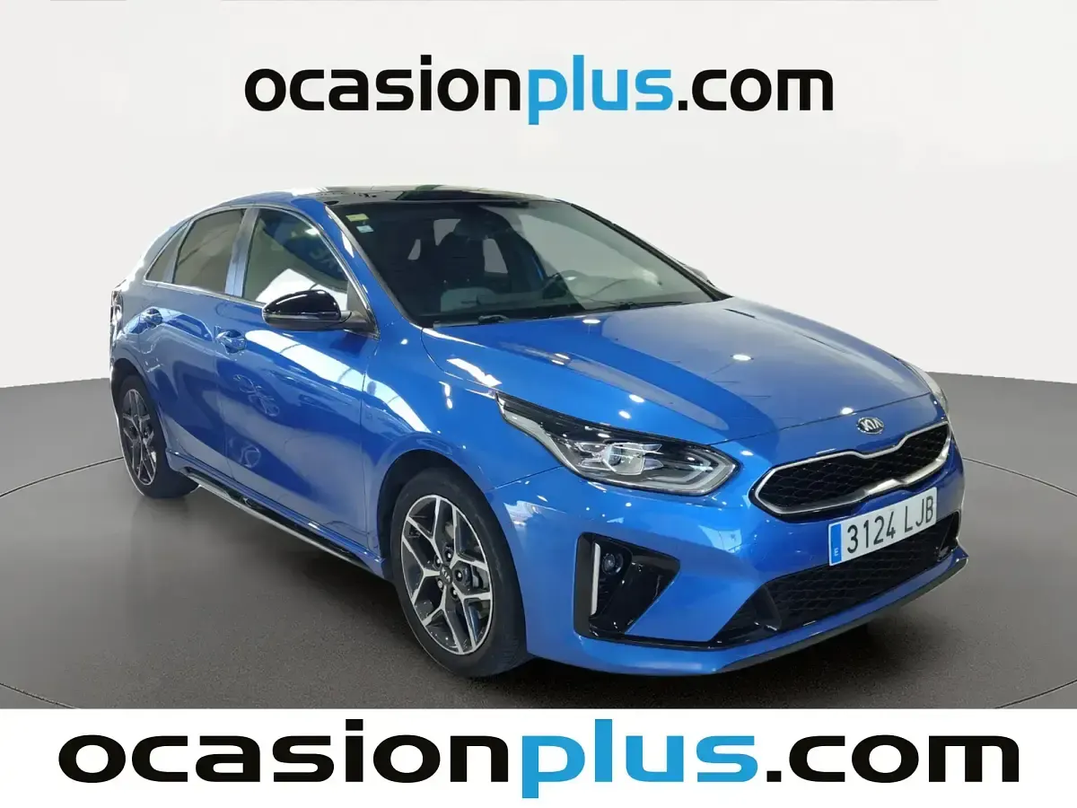 Usado Kia Ceed GT GT-Line 140 CV (102 kW) 2020 Azul Berlina