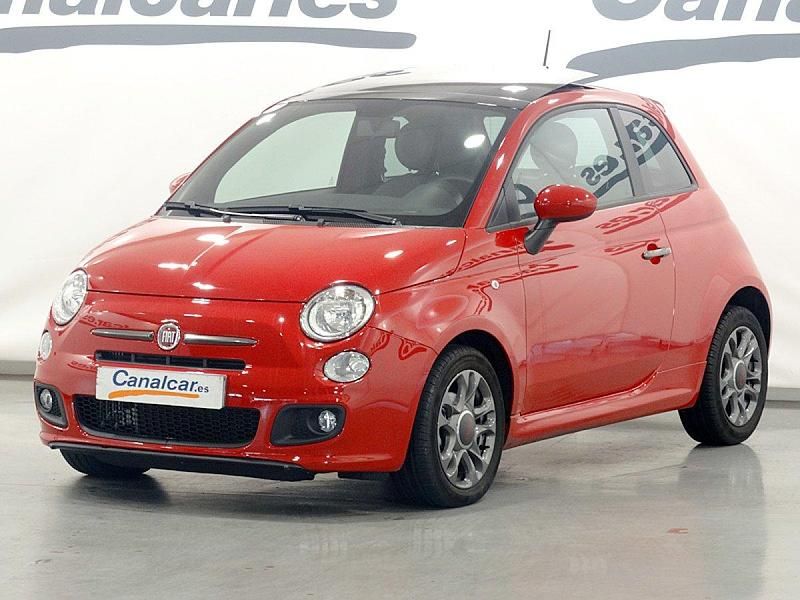 Usado Fiat 500 95 CV (69 kW) 2013 Rojo Utilitario