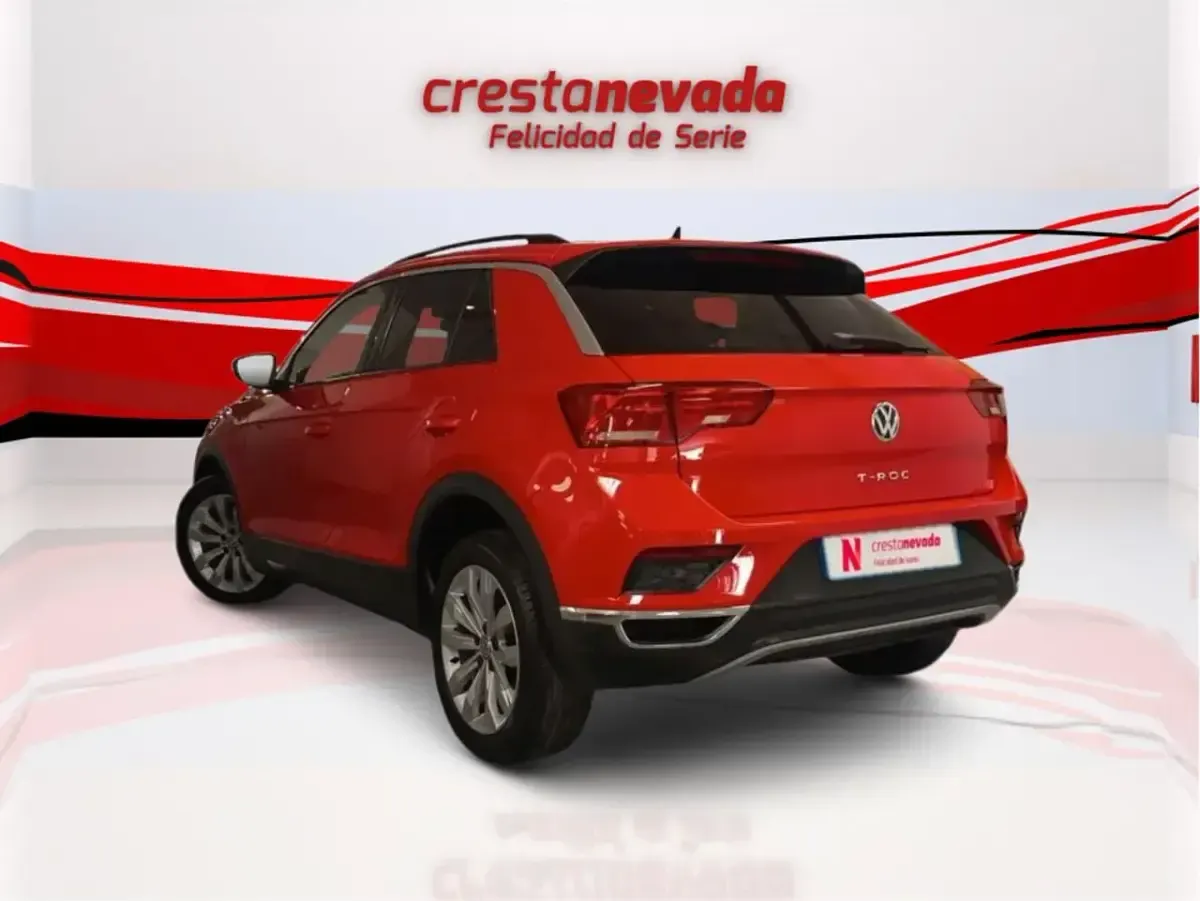Usado VW T-Roc Advance 115 CV (84 kW) 2018 Rojo SUV