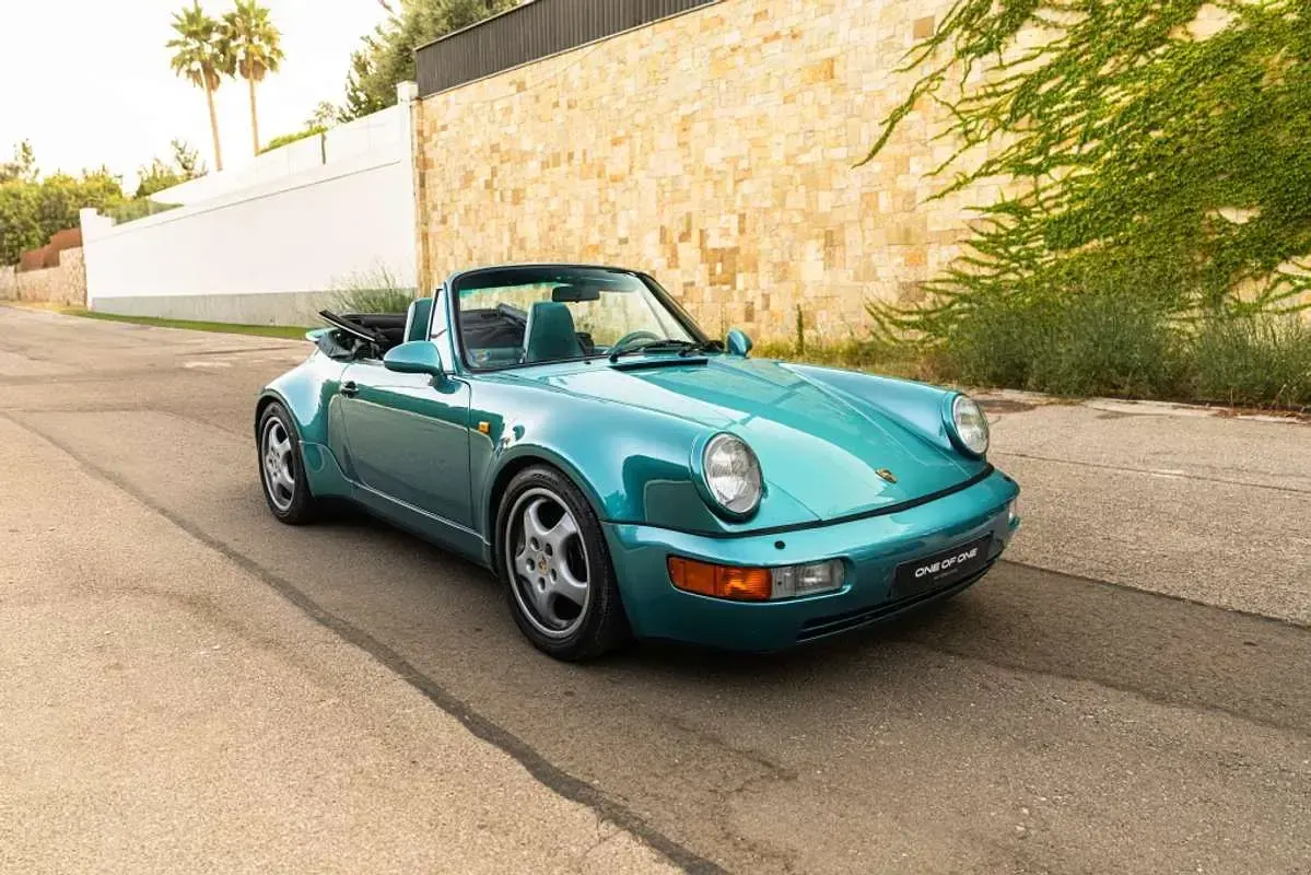 Usado Porsche 964 249 CV (183 kW) 1992 Verde Descapotable