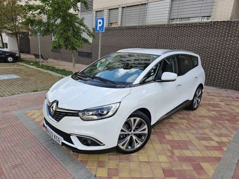 Blanco Usado 2017 Renault Grand Scénic IV Intens Monovolumen | 12.500 € (Buen precio) - Imagen 1/4