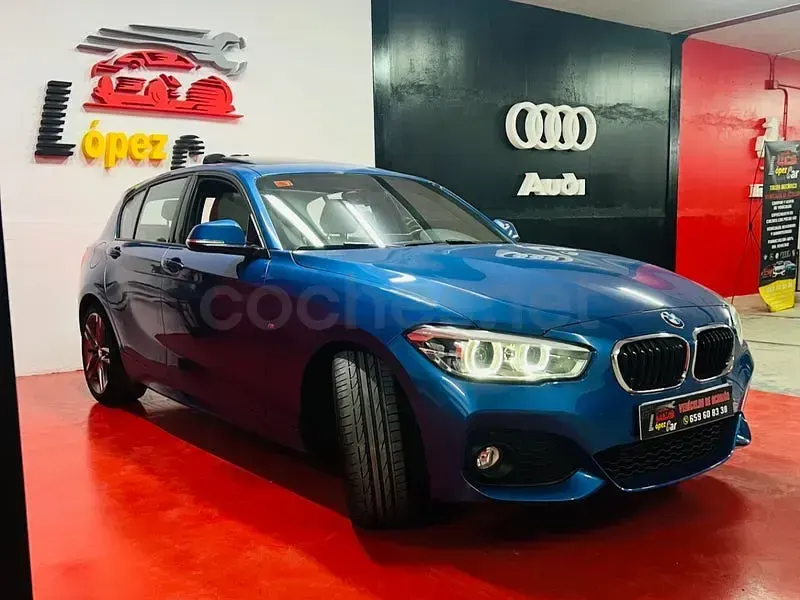 Usado BMW 120 Comfort Edition 190 CV (139 kW) 2016 Azul Utilitario