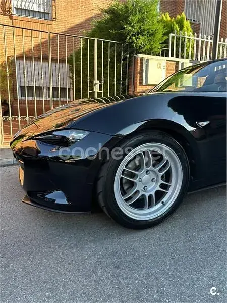 Usado Mazda MX5 Edition 160 CV (117 kW) 2018 Negro Descapotable